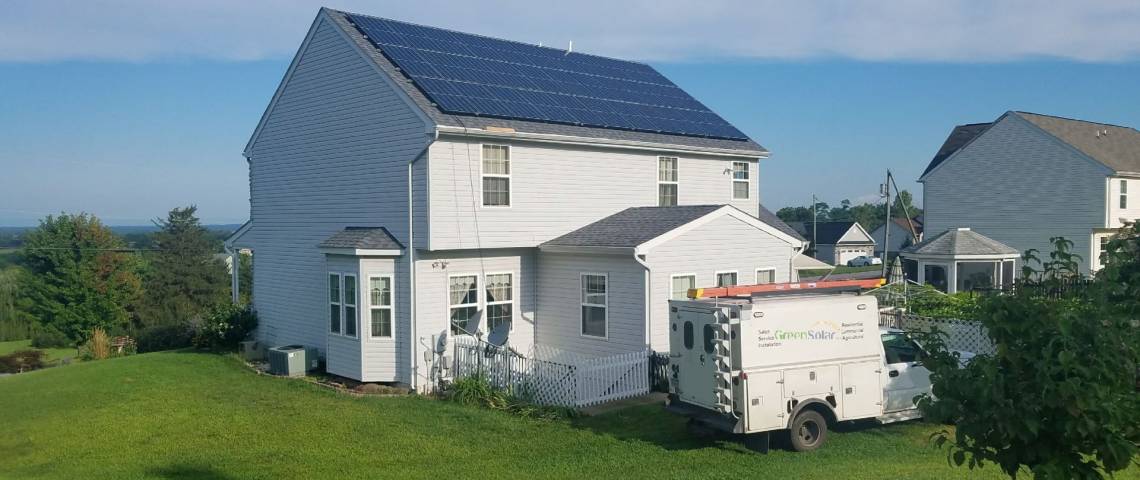 Roof Mount Solar Panel Installation in Waynesboro, PA - 1