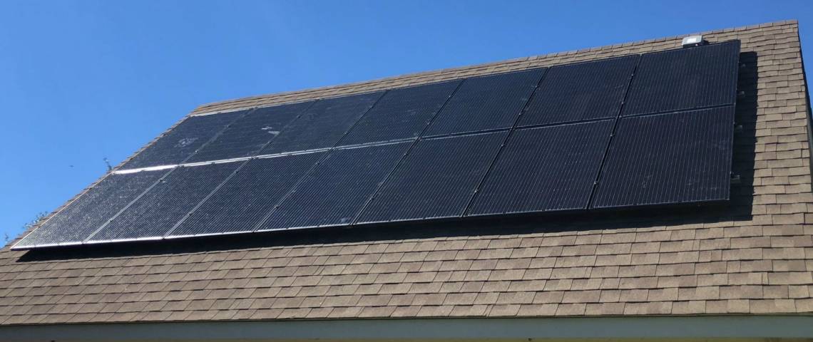 Solar Panel Array in Greenville TX