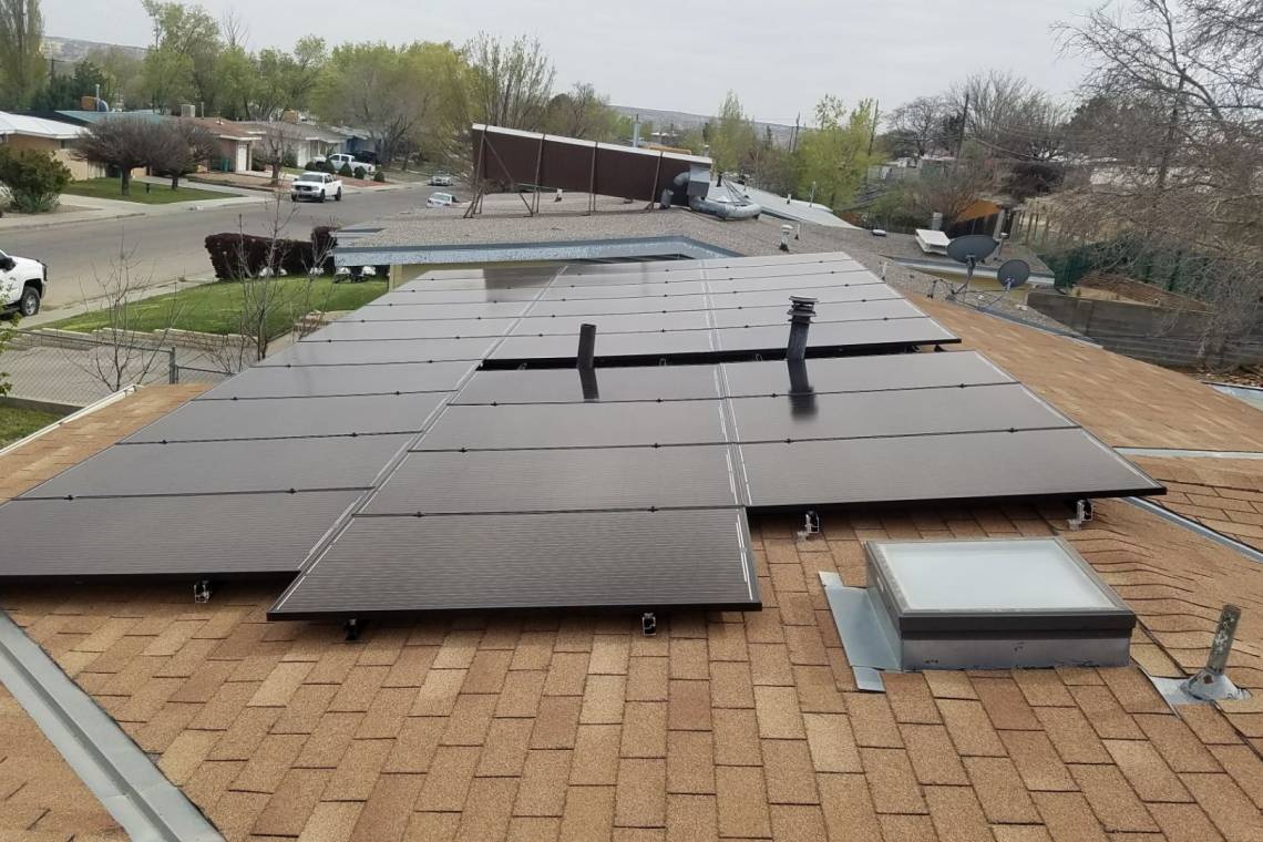 Roof Mount Solar Panel Installation in Farmington, NM - 3