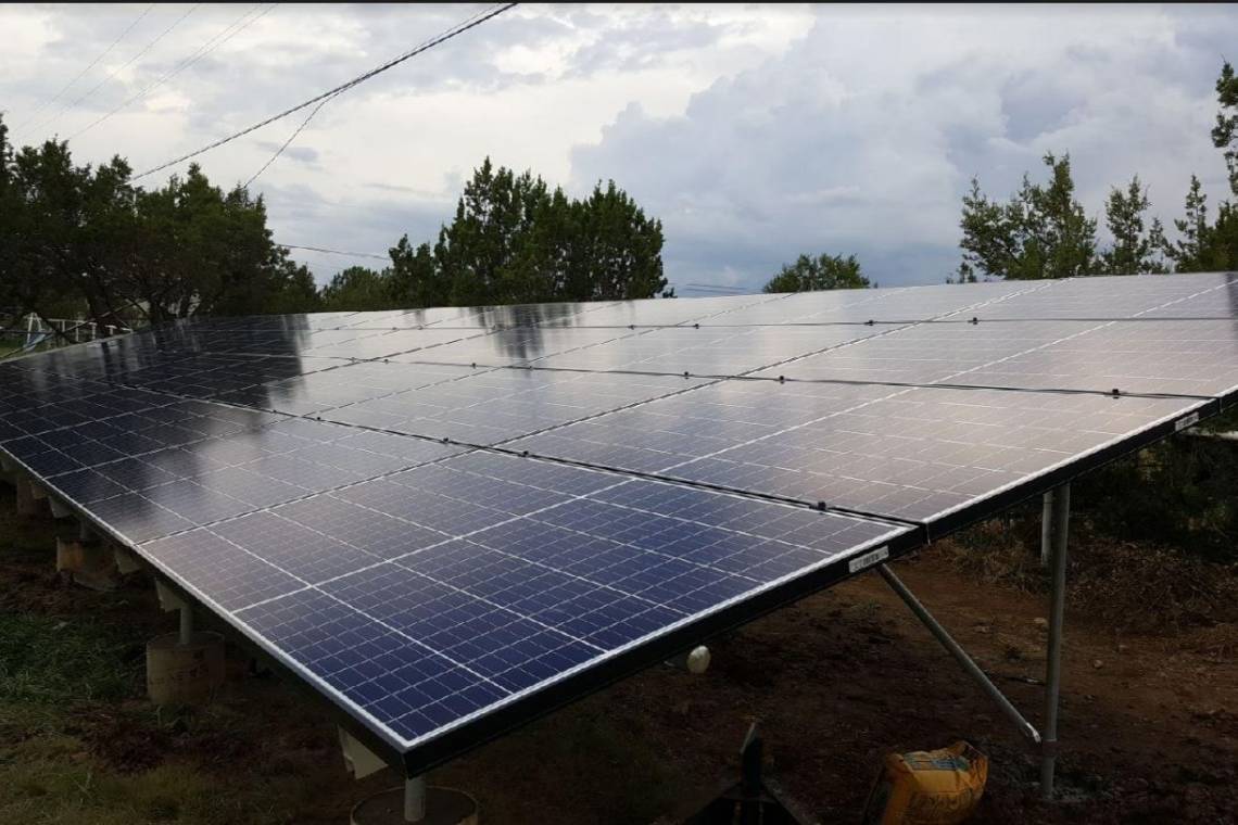 Ground Mount Solar Panel Installation in Captain, NM - 7