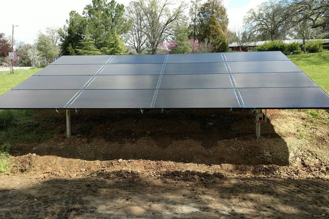 Ground Mount Solar Installation in Mariposa, CA - 8