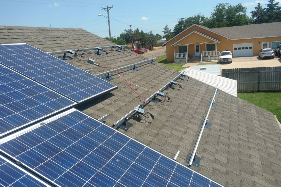 Roof Mount Solar Panel Installation in Borger, TX - 3