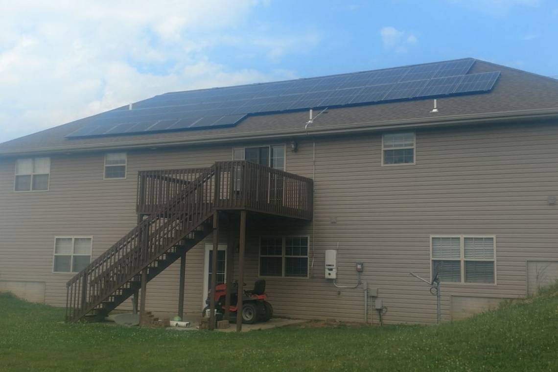 Residential Solar Panel Installation in St. Robert, MO (8.55 kW)  - 2