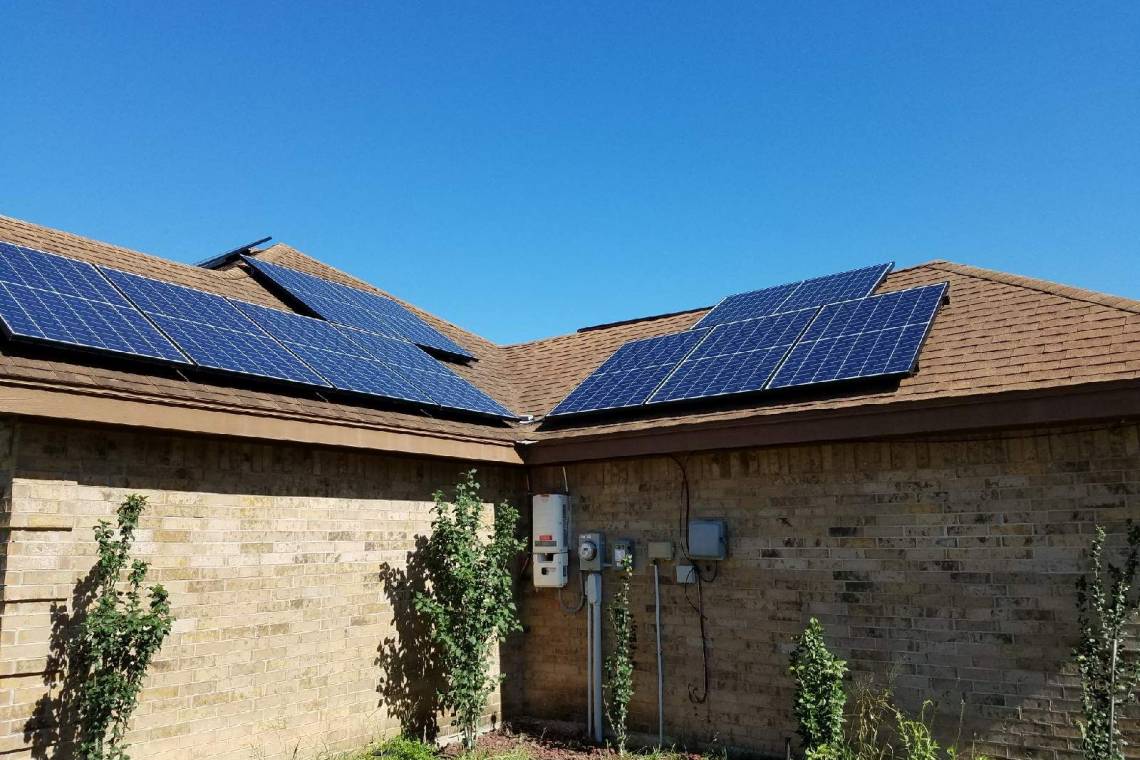 Solar Panel Installation in Orange Grove, TX - 1