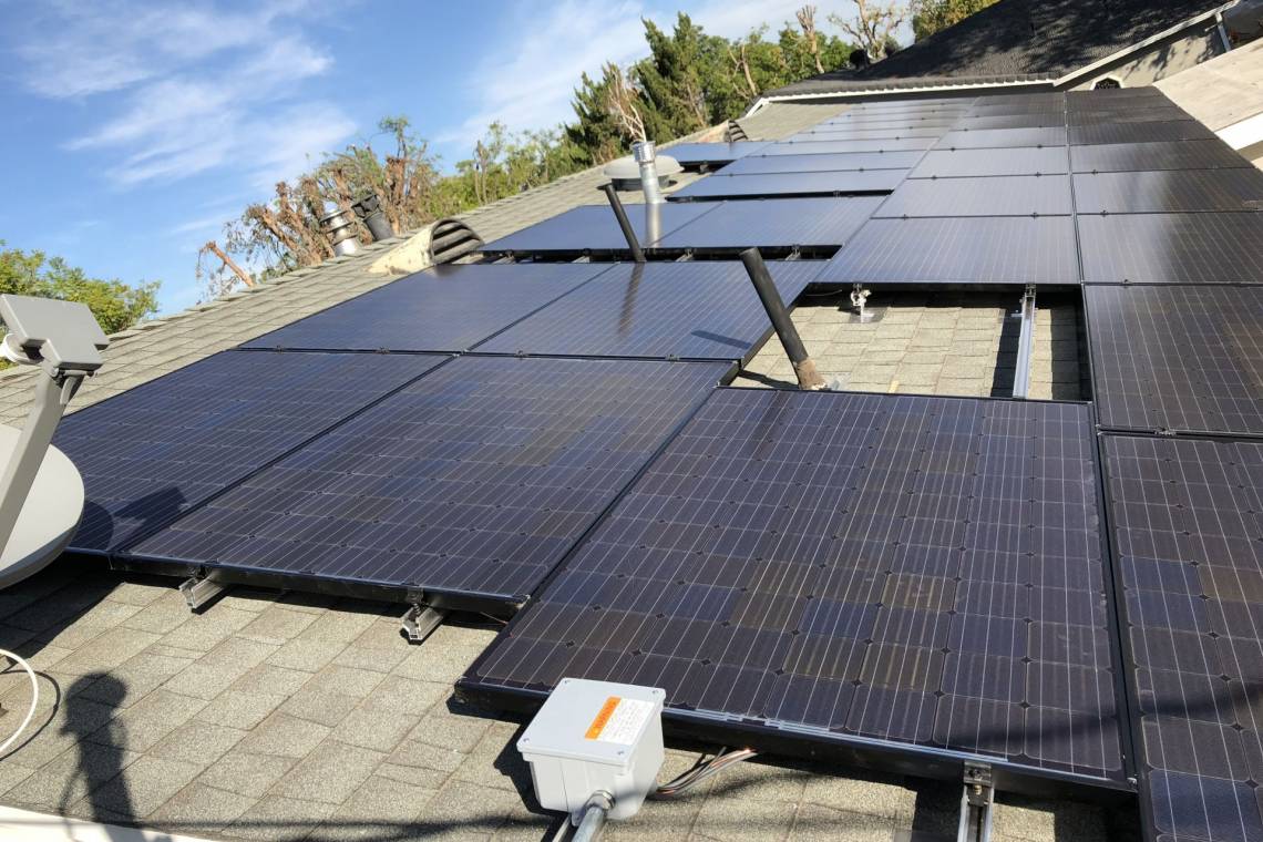 Solar Panel Installation in Northridge, CA - 1