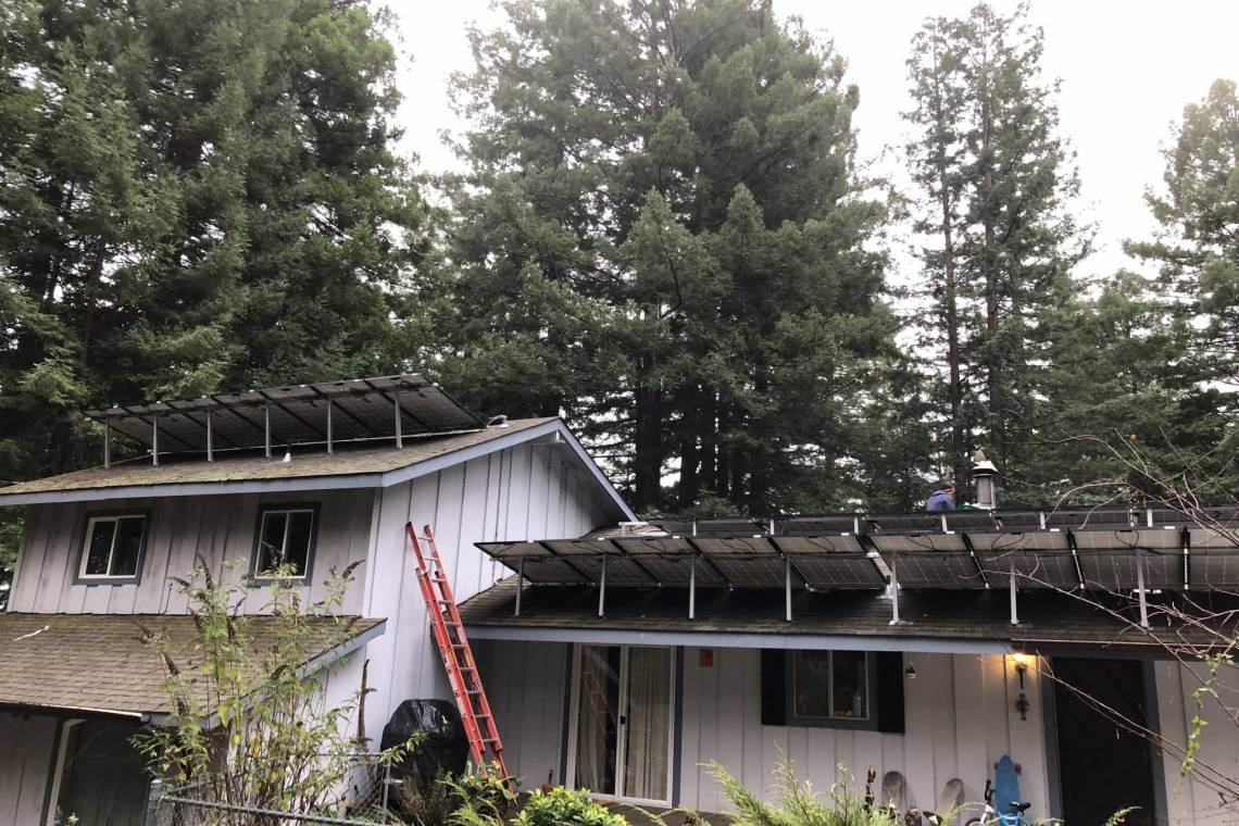 Solar Panel Installation in Miranda, CA - Construction