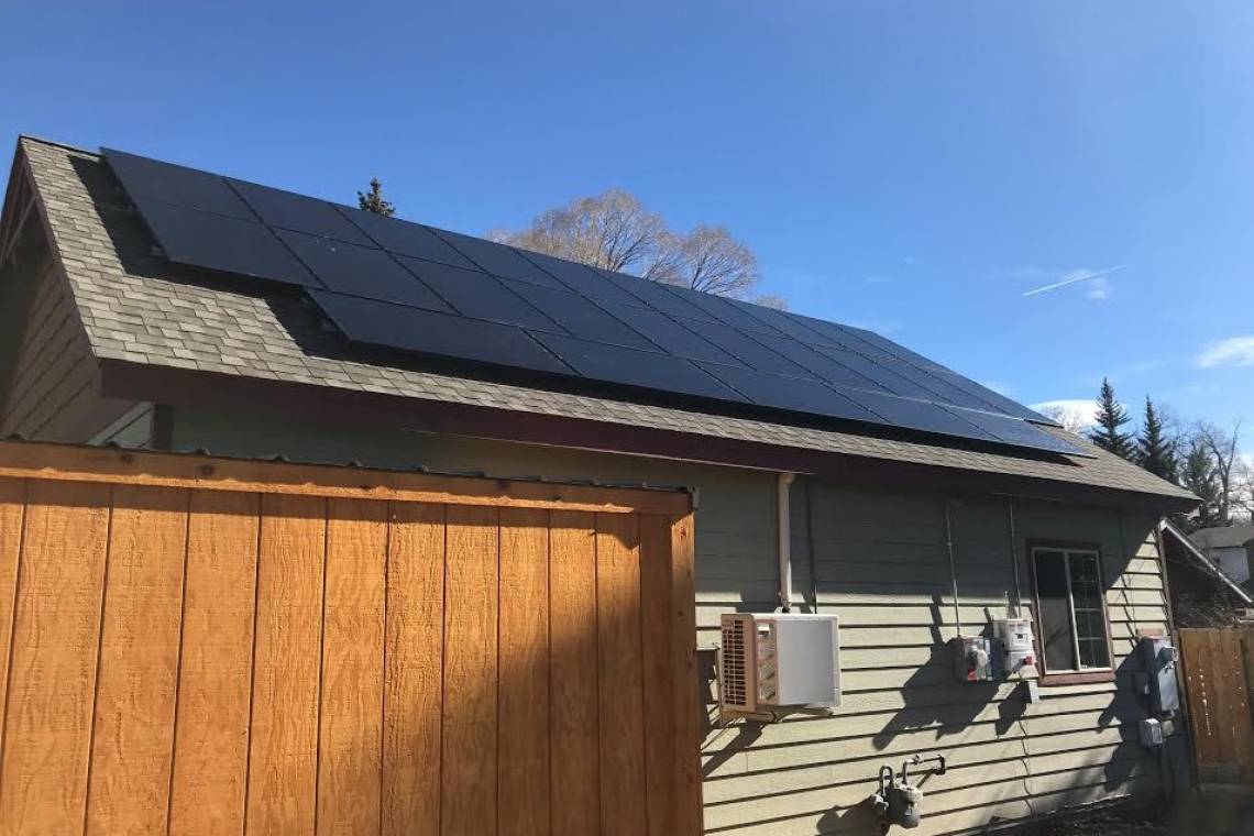 Solar Panel Installation in Buena Vista, CO - Side View